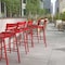 Flash Furniture Red All-Weather Steel Bar Stool XU-CH-10318-B-RED-GG - alternate 10